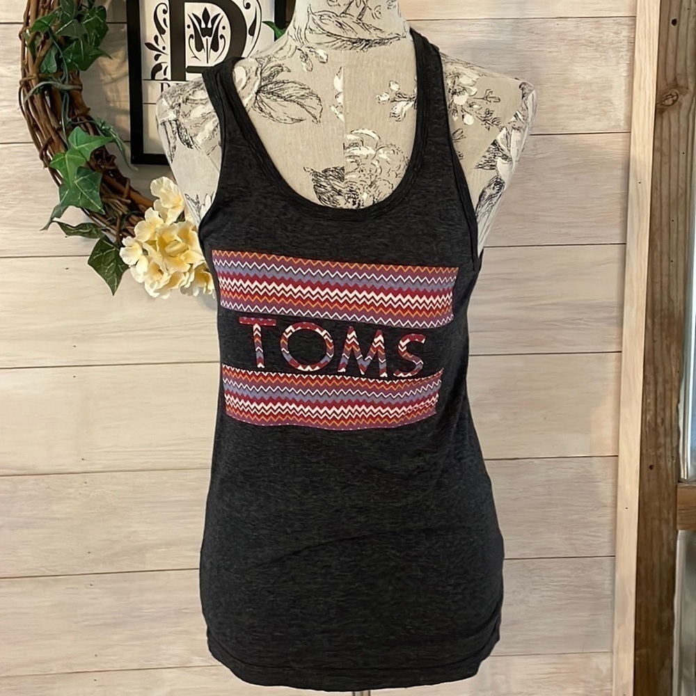 *toms Gray Tank Top XS